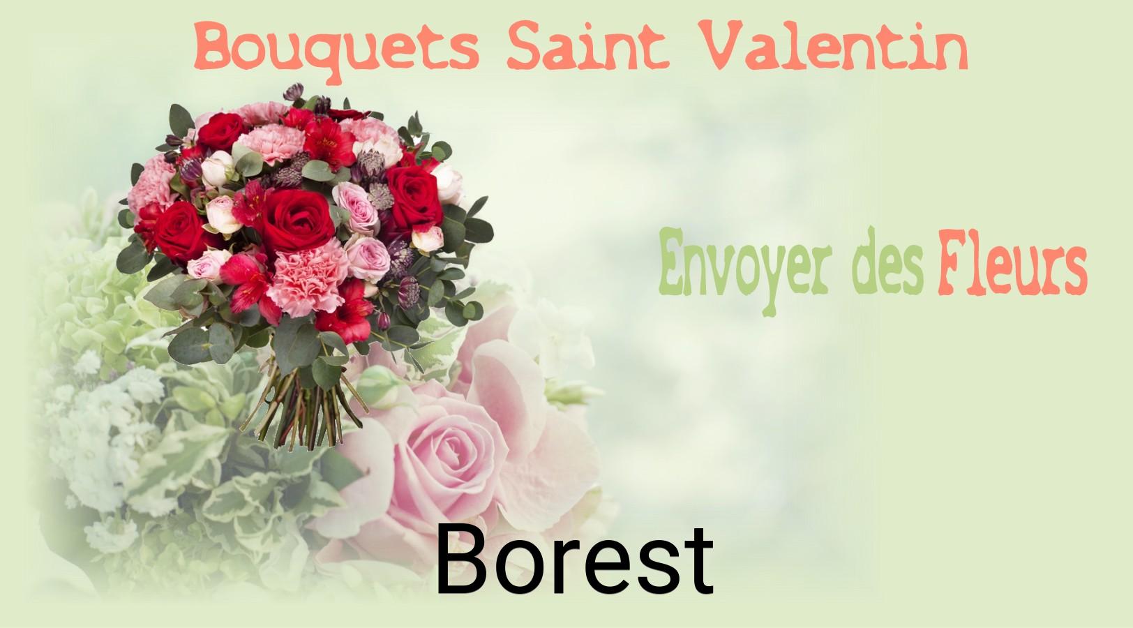 Roses de Saint-Valentin livrées à Borest
